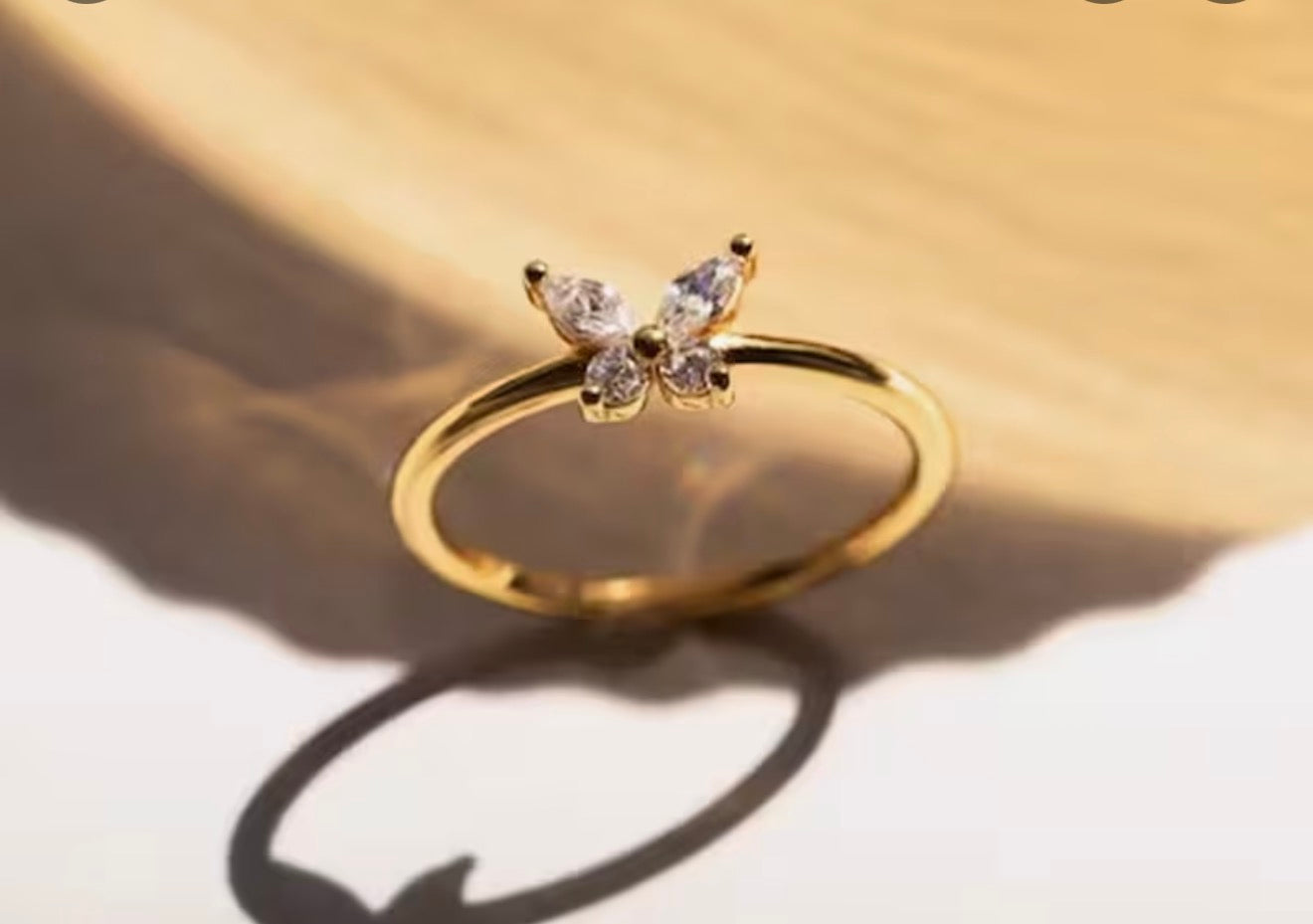 Butterfly ring