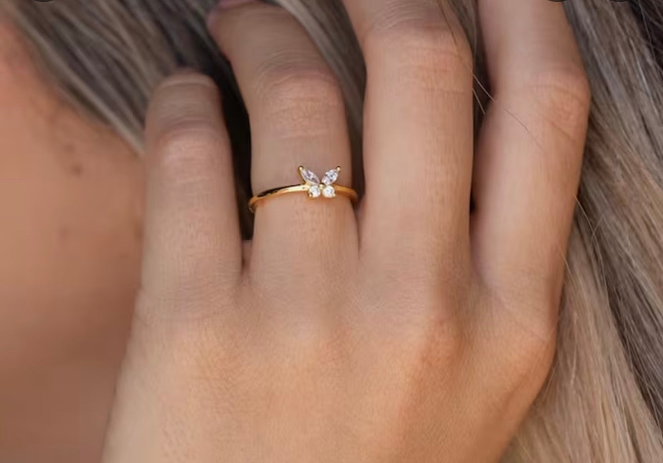 Butterfly ring