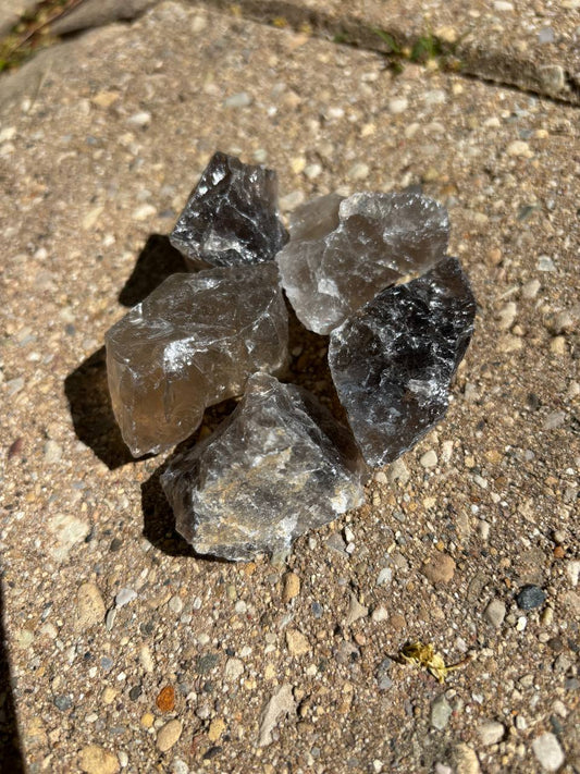 Smoky Quartz Crystal – Grounding & Protection Stone (Size & Shape May Vary)